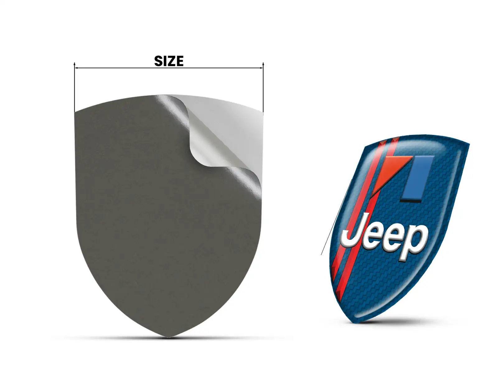 Jeep Adesivi Portiere Durevoli Pro Max Chic Moderni